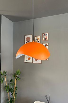 لوستر نارنجی فلزی Bamyum - کد 931676001