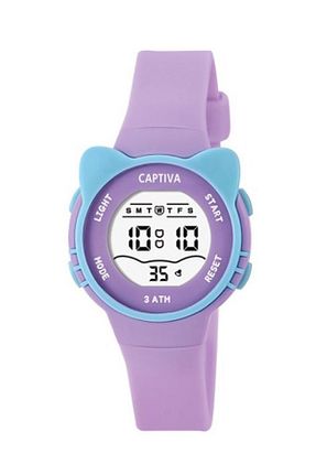ساعت مچی بنفش بچه گانه 34 میلی متر captiva - کد 817933650