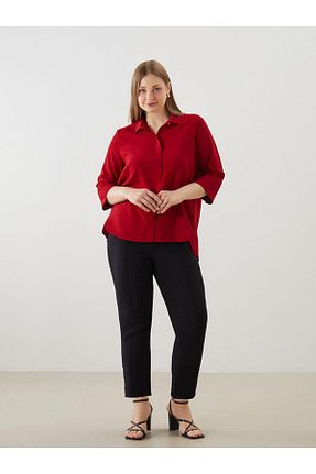 شلوار مشکی زنانه کتان LC Waikiki - کد 931699036