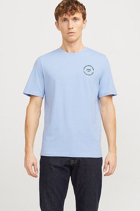 تیشرت اسپرت آبی مردانه Boxy Jack & Jones - کد 904659752