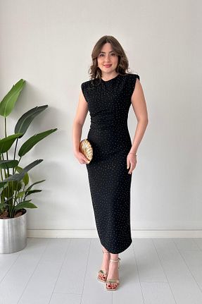 لباس مشکی زنانه بافتنی MaziButik - کد 931709231