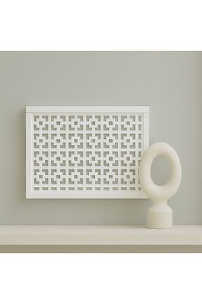 جعبه دکوراتیو سفید چوب ZeuZ - کد 931062671