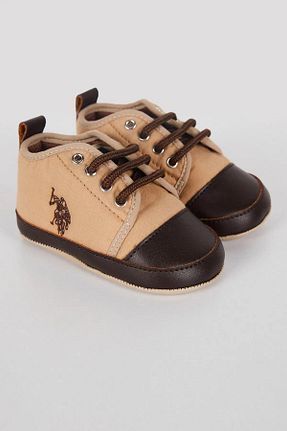 کفش کژوال قهوه ای بچه گانه پاشنه تخت U.S. Polo Assn. - کد 931748547