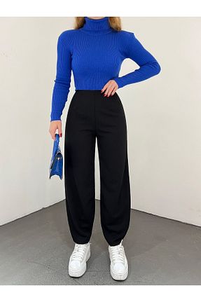 شلوار مشکی زنانه پلی استر MACMODA - کد 883359345
