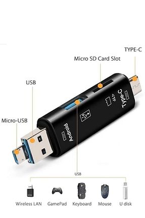 مبدل معکوس مشکی MAXGO - کد 932488575