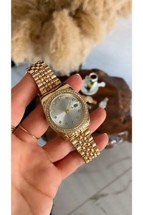 ساعت مچی طلائی زنانه 38 میلی متر İSTLİV - کد 124648861