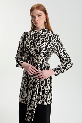 ست بالاتنه و پائین تنه حجاب مشکی زنانه رگولار Zühre - کد 931796681