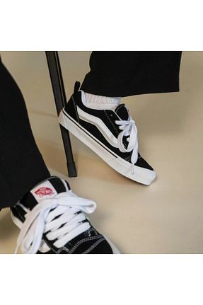 کفش اسنیکر مشکی زنانه بند دار Vans - کد 931815089