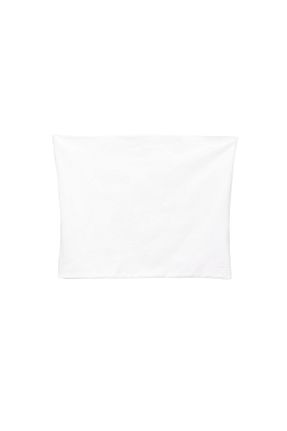 بلوز سفید زنانه ساده Pull & Bear - کد 931800111
