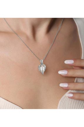 گردنبند مروارید بژ mutlu adımlar - کد 931809164