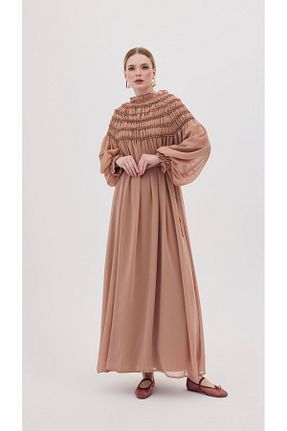 لباس صورتی زنانه بافتنی DEMET - کد 931859176