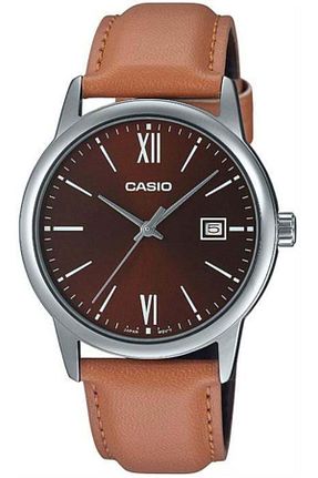 ساعت مچی قهوه ای مردانه 37 میلی متر Casio - کد 125654999