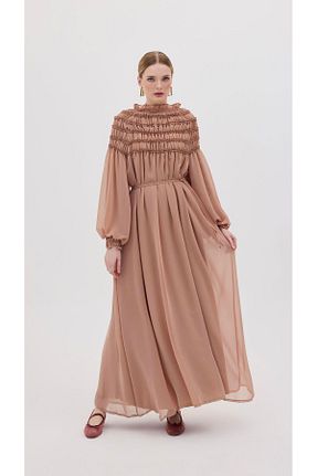 لباس صورتی زنانه بافتنی DEMET - کد 931859176