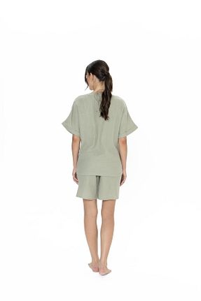 ست لباس راحتی خاکی زنانه ساده U.S. Polo Assn. - کد 931833743