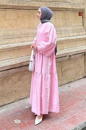 لباس حجاب صورتی زنانه Balon lamelif - کد 931869861