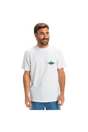 تیشرت اسپرت سفید مردانه Fitted Quiksilver - کد 922160581