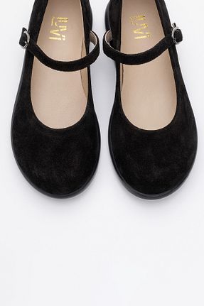 بابت مشکی زنانه چرم خالص luvishoes - کد 931879708