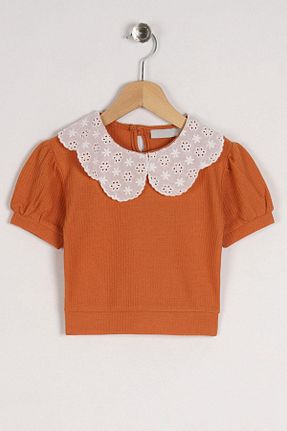 تیشرت نارنجی بچه گانه رگولار zepkids - کد 733916164