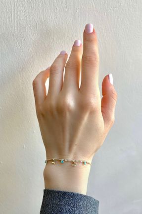 دستبند جواهر زرد زنانه زیرکن Bijou Luz - کد 931898545
