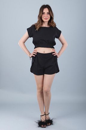 شلوارک و برمودا مشکی زنانه رگولار Bonitas Beachwear - کد 931899274