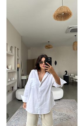 پیراهن رنگی زنانه یقه پیراهنی Buket Teke - کد 903816163