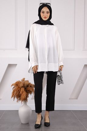 پیراهن حجاب نباتی زنانه رگولار İmajButik - کد 931957499