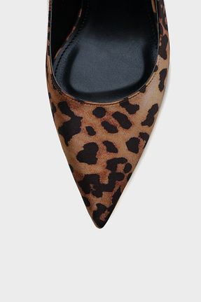 کفش استایلیتو قهوه ای پاشنه نازک Capone Outfitters - کد 901794843