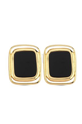 گوشواره استیل (فولاد) طلائی زنانه استیل (فولاد) VenüsDesign - کد 879392208