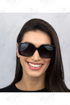 عینک آفتابی مشکی زنانه 55 Ralph Lauren - کد 931971545