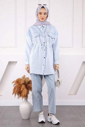 ست بالاتنه و پائین تنه حجاب متالیک زنانه رگولار İmajButik - کد 931963061