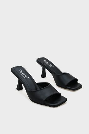 دمپائی مشکی زنانه پارچه ای Capone Outfitters - کد 796359866