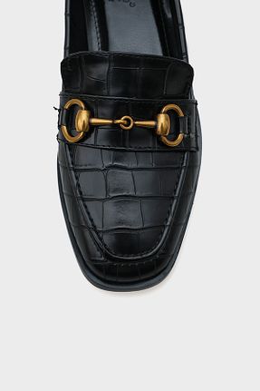 کفش لوفر مشکی زنانه چرم مصنوعی Capone Outfitters - کد 859768937
