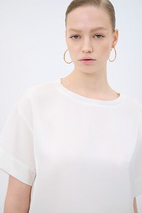 بلوز نباتی زنانه ساده adL - کد 931975689