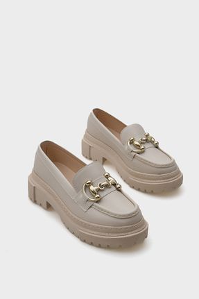 کفش لوفر مشکی زنانه چرم مصنوعی Capone Outfitters - کد 874955345
