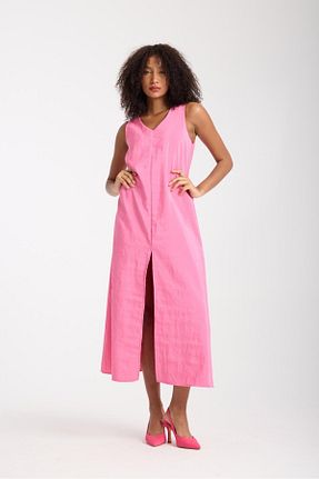 لباس صورتی زنانه بافتنی Su Moda - کد 931989803