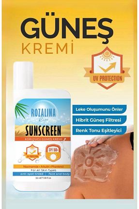 کرم ضد آفتاب صورت SPF 50 + Rozalina Rise - کد 834376373