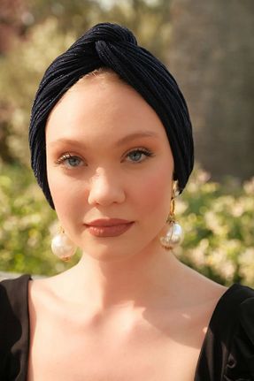 کلاه شنای حجاب مشکی زنانه ladrans - کد 848879140