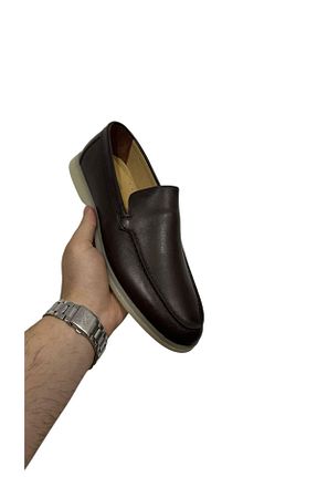 کفش لوفر قهوه ای مردانه نبوک Greyybull Shoes - کد 932663435