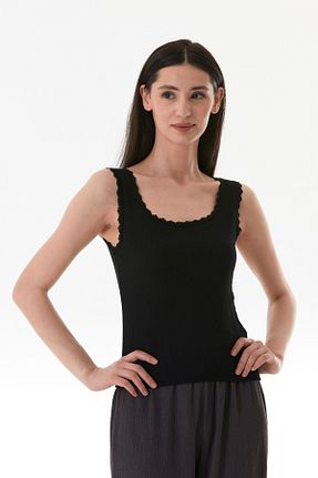 بادی مشکی زنانه یقه مربعی Fullamoda - کد 932001809