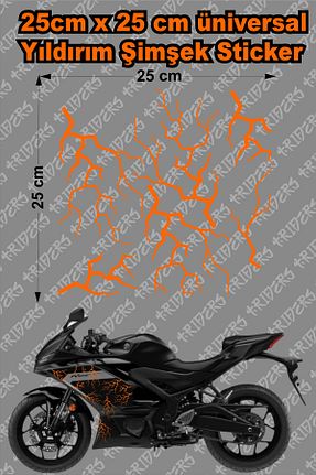 آرما استیکر و نوار فسفر نارنجی TRİDERS - کد 932021096