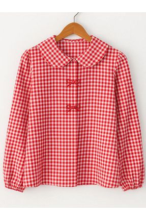 پیراهن قرمز بچه گانه رگولار Angel&Co. Girls Clothing - کد 929683235