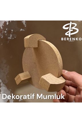 اجسام تزئینی و بیبلو قهوه ای چوب BERENKO - کد 932020554