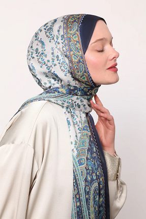 شال سرمه ای زنانه LuvenSara - کد 932026740