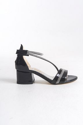 کفش مجلسی مشکی بچه گانه پاشنه تخت FİNLANDiYA SHOES - کد 932045046