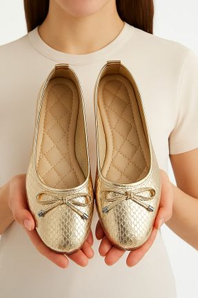 بابت طلائی زنانه چرم مصنوعی StWenn - کد 808633496