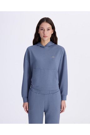 سوئیشرت آبی زنانه ساده Kappa - کد 855462949
