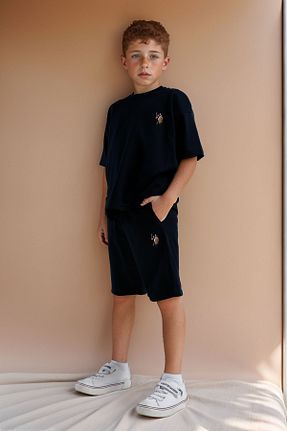 تیشرت مشکی بچه گانه رگولار U.S. Polo Assn. - کد 932858042