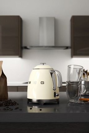 آب جوش و کتری بژ 2000 W ve altı Smeg - کد 188143274