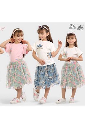 ست بالاتنه و پائین تنه صورتی بچه گانه پنبه ای Dastini - کد 932866492