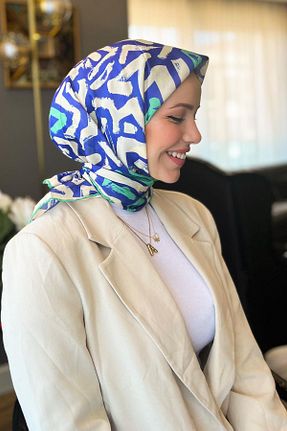 روسری رنگی پلی استر Sultan Eşarp - کد 850987414